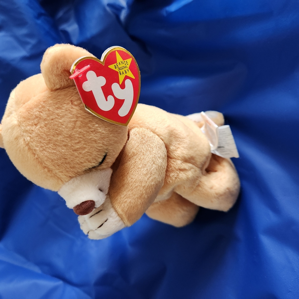 TY Beanie Babies Tan Bear Plush Toy